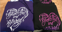Image 2 of Beautiful and Strong Hoodie