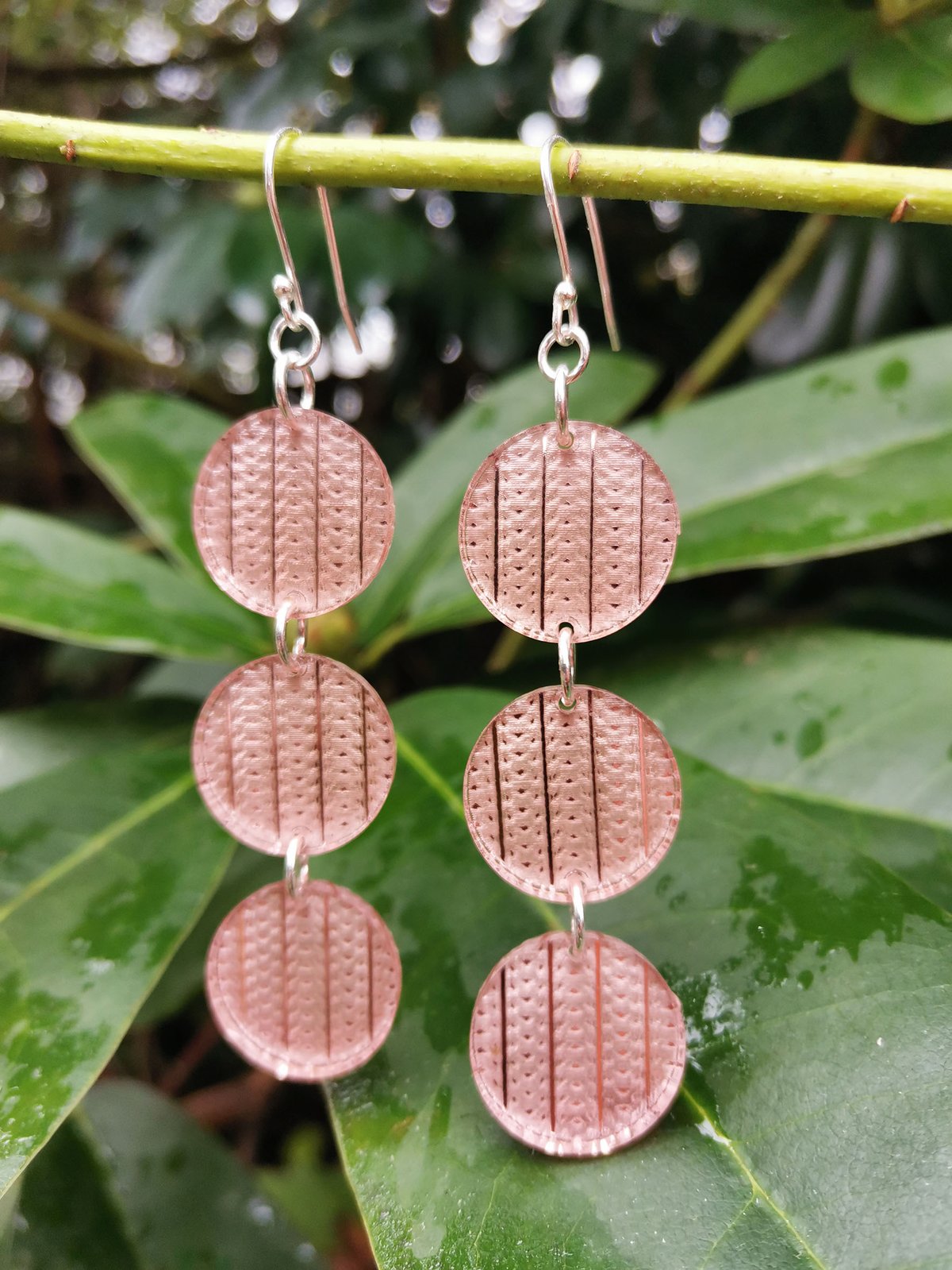 Image of Interweave Droplets in Rose Gold
