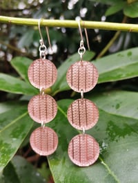 Image 1 of Interweave Droplets in Rose Gold