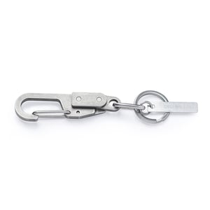Image of DRILLING LAB - Anonymous Key Chain (Matte Silver)
