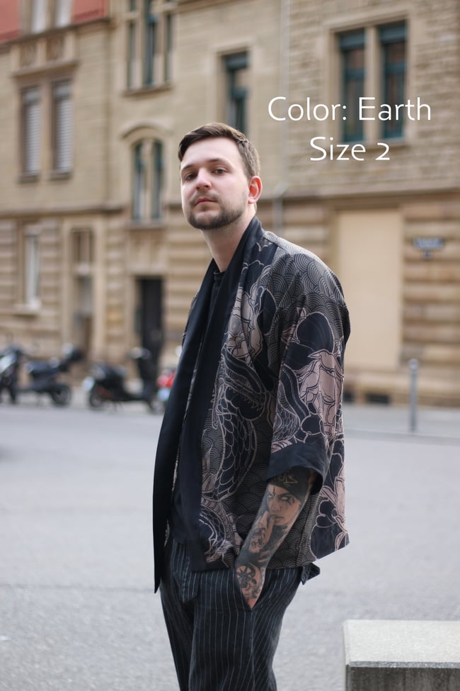 Premium Kimono "Sinners in Paradise - Earth"