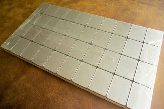 Image of A2 Pearl Grey Mahjong Set