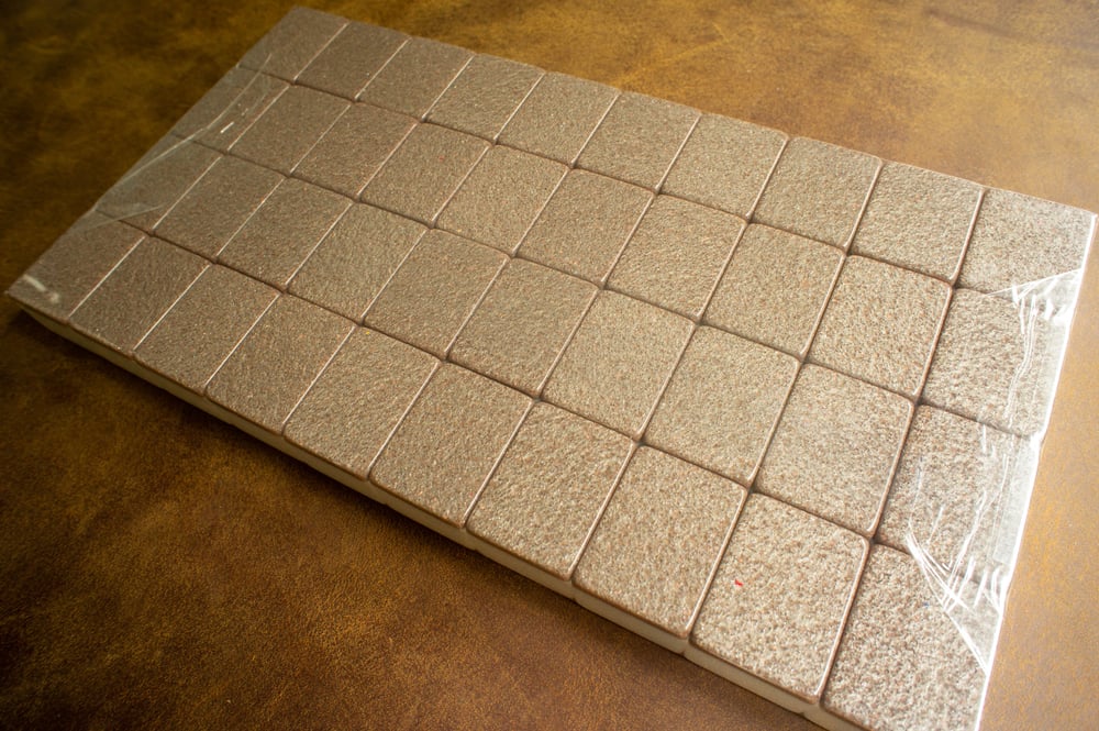 Image of A2 Metallic Stone Brown Mahjong Set 