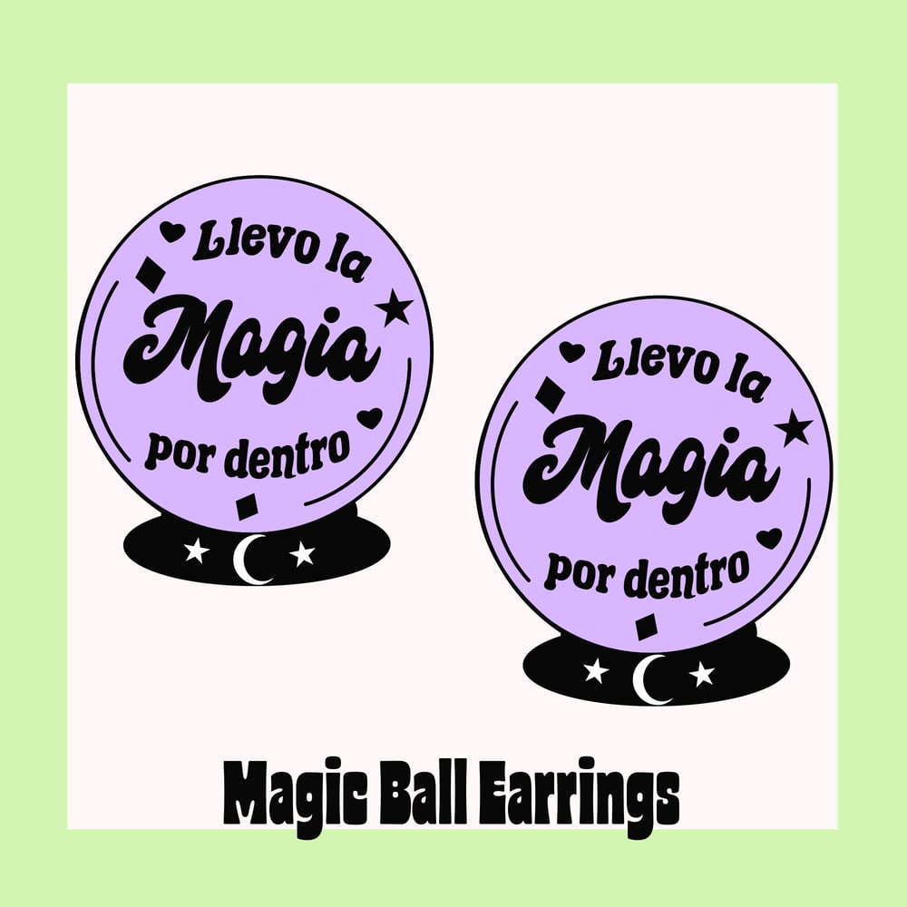 Image of Magic Ball earrings