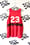 Image of trained shooter jersey in red and white