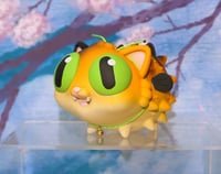 Image 1 of Puffer Puss "Mochi" Limited Resin Sculpture
