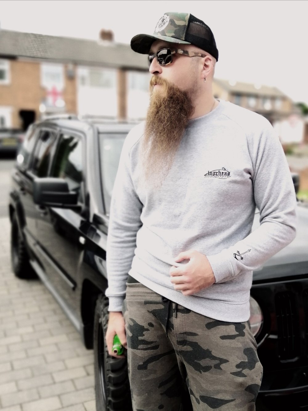 Warhead Raglan Crew Neck
