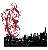 Image 2 of EDIFICE CLOTHING ELECTRIC CITIY 2 COLOR SCREEN PRINT ON WHITE SHORT SLEEVE M-XXL