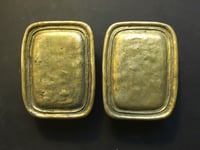 Image 3 of Pair of Large Door Handles of Cast Brass