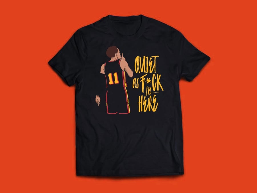 Image of ICE TRAE 'QUIET AF' SHIRTS