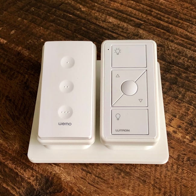 Wemo Stage + Lutron Pico Combination Remote Pedestal
