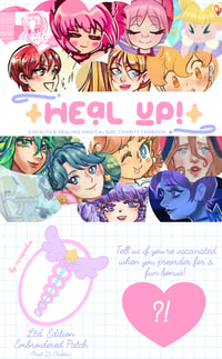 💖 Heal Up! Magical Girl Zine 💖 [Book ONLY]