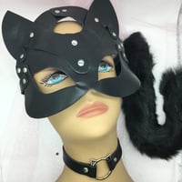 Kitten PetPlay set 🐱 black mask 