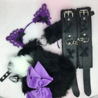 Purple/ black kitten 🐱 playset 