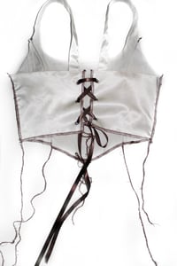 Image 2 of contrast stitch corset 