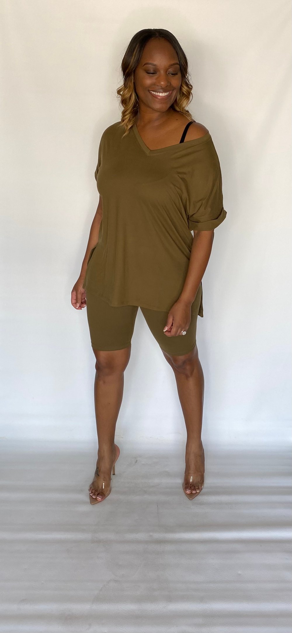 Image of OLIVE | BIKER SET 