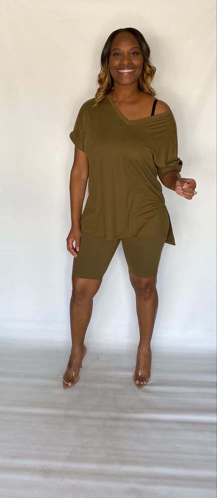 Image of OLIVE | BIKER SET 
