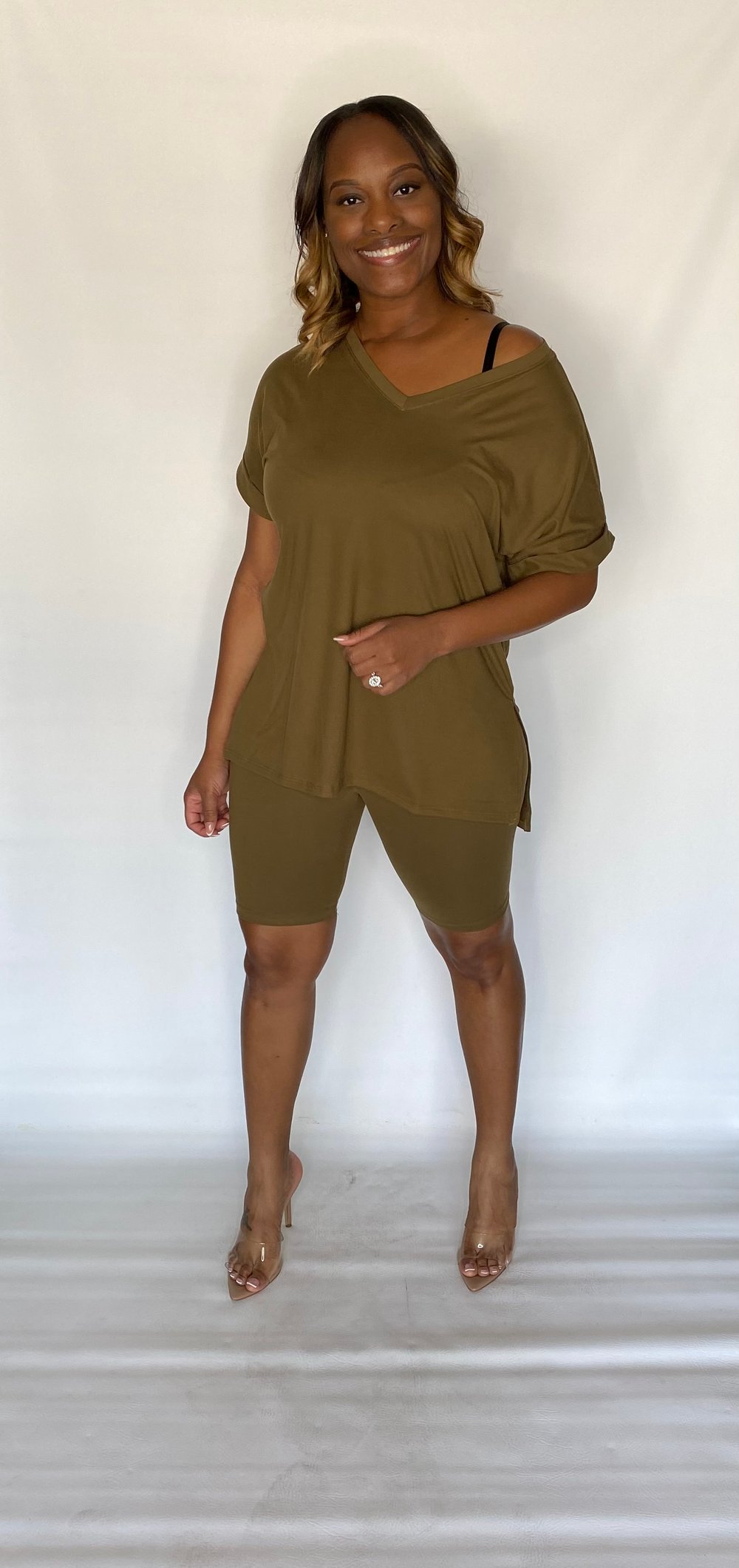 Image of OLIVE | BIKER SET 