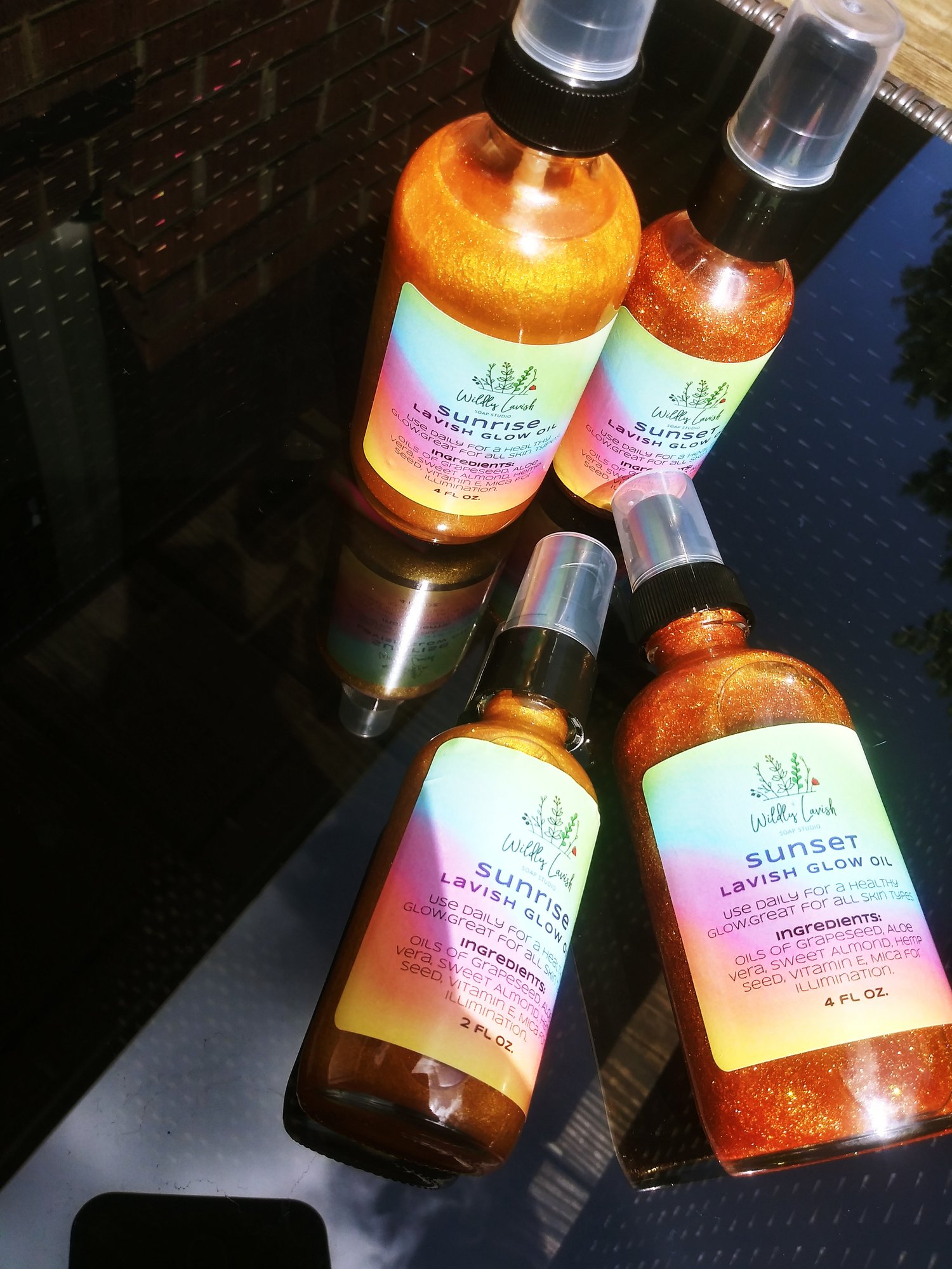 Image of Sunrise Glow Oil: 4 oz