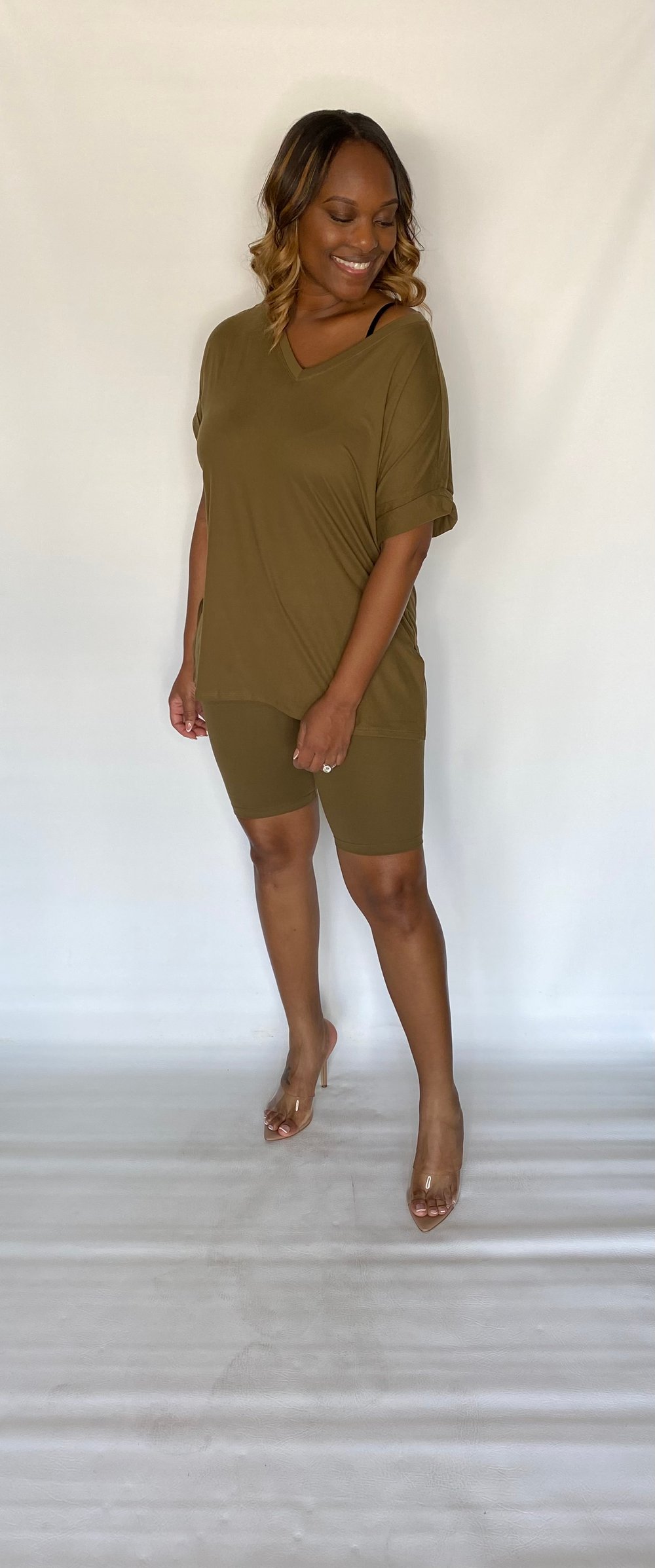 Image of OLIVE | BIKER SET 