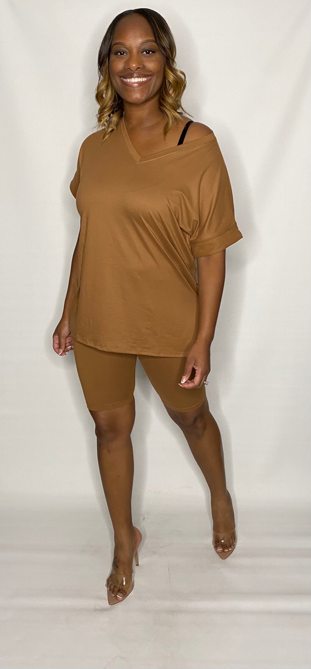 Image of CARAMEL LATTE | BIKER SET
