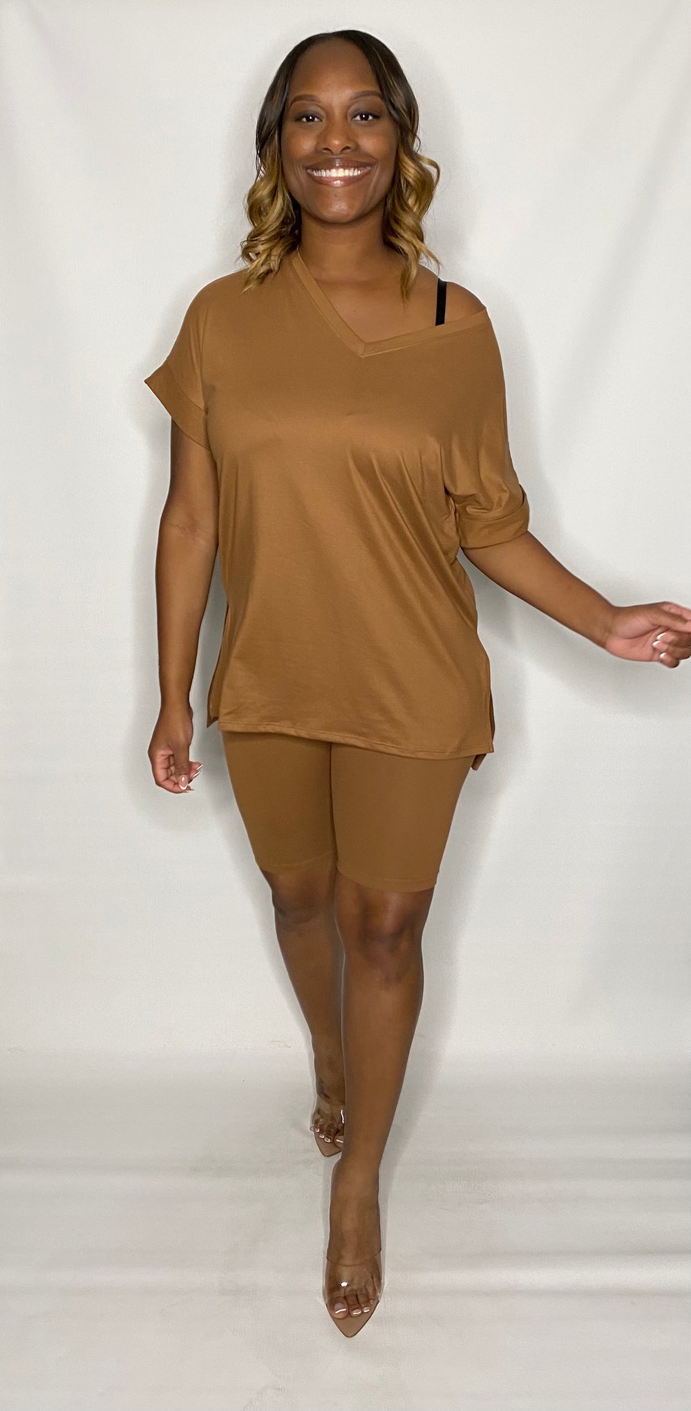 Image of CARAMEL LATTE | BIKER SET