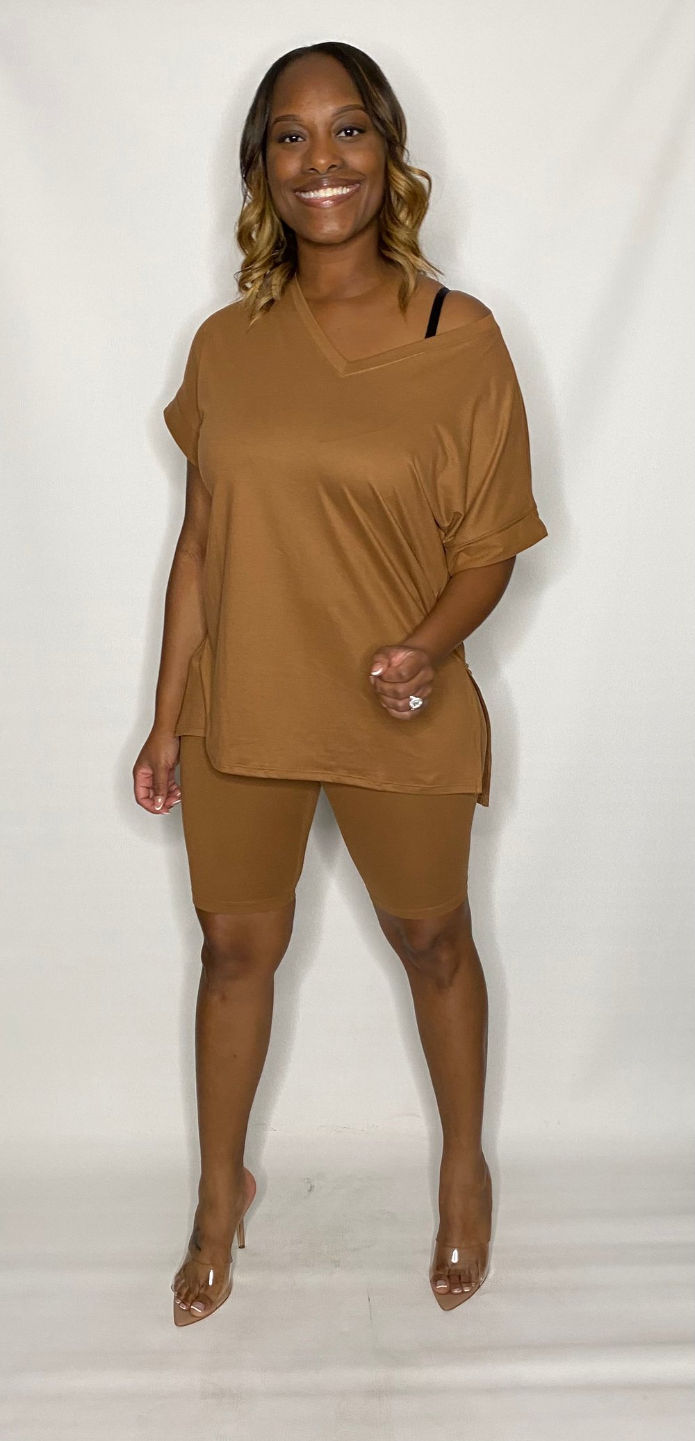 Image of CARAMEL LATTE | BIKER SET