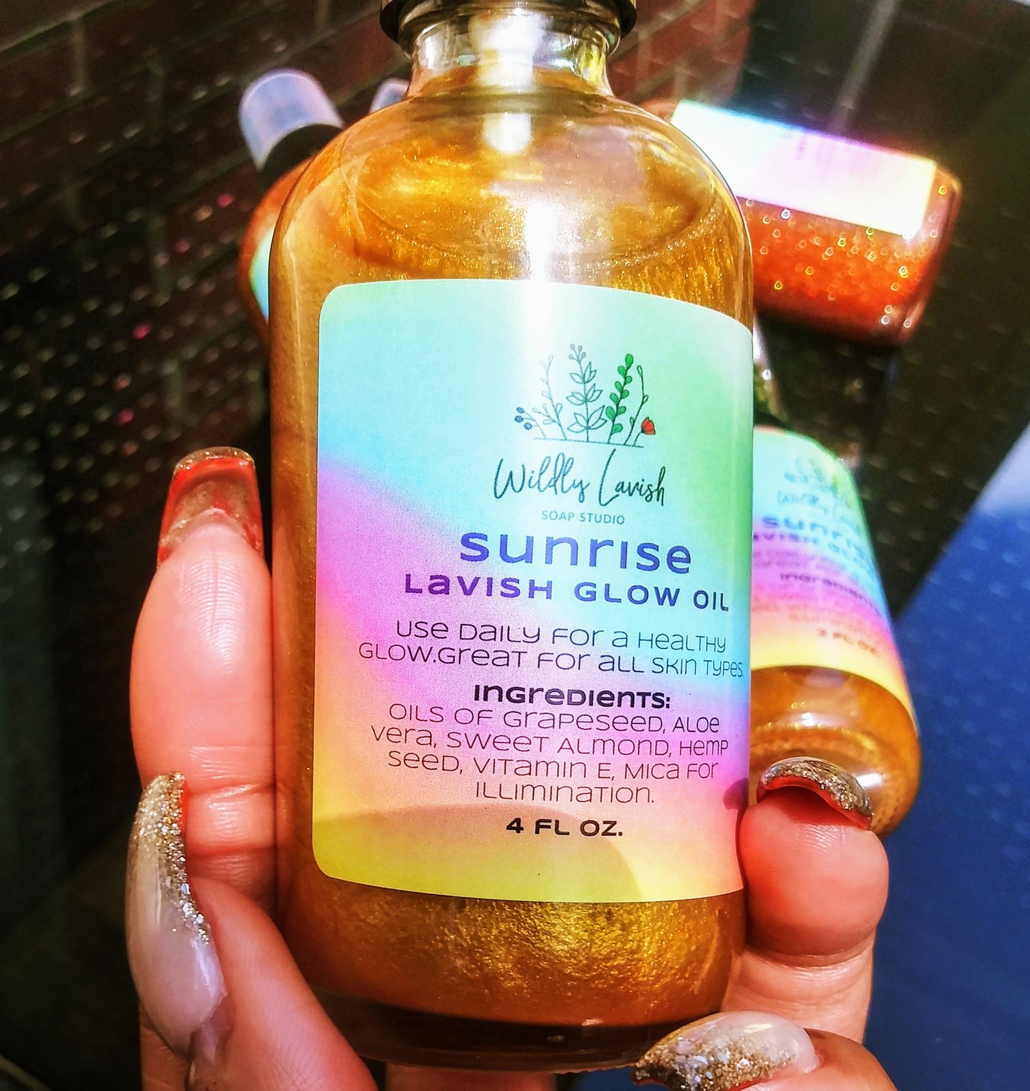 Image of Sunrise Glow Oil: 2 oz