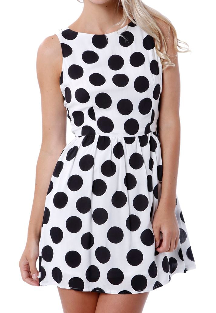 laundry black and white dress