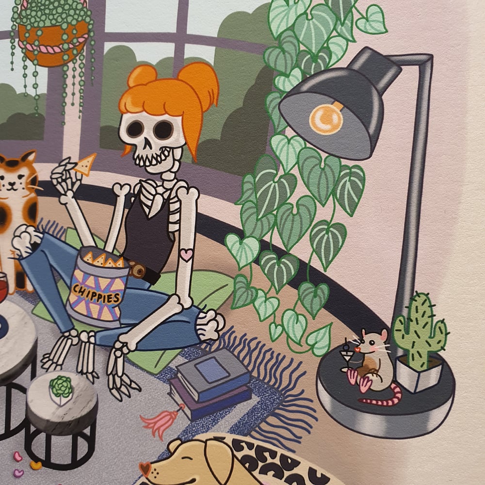 Skellies in Lockdown Print