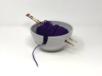 Image 1 of White glazed String Bowl