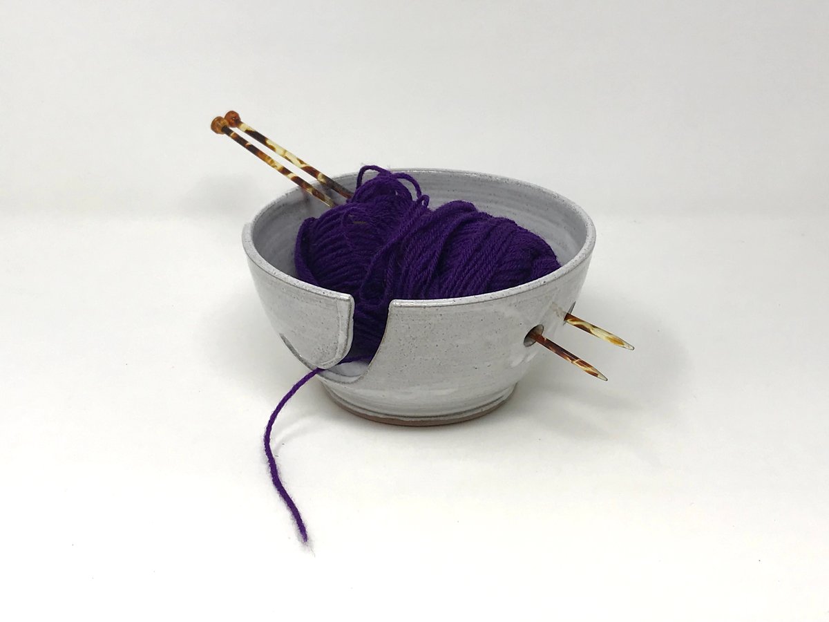 White glazed String Bowl | Ebsworth Pots