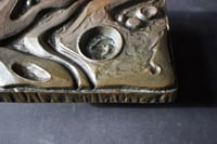 Image 2 of Lateral Bronze Door Handle & Escutcheon