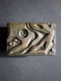 Image 1 of Lateral Bronze Door Handle & Escutcheon