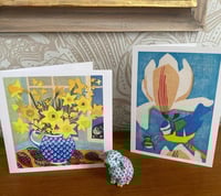 ‘Windowsill Daffodills’ card