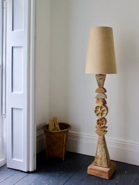 Image 1 of Bernard Rooke Studio Ceramic Totem Floor Lamp