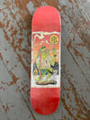 Lucky Fellow Skateboards Red Chameleon 