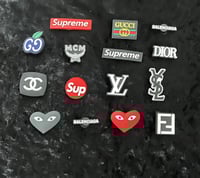 Image 2 of Designer Inspired Croc Charms