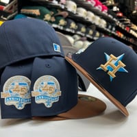 Image 3 of New Era 59Fifty Night Shift Navy Tiramisu 