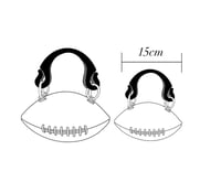 Image 5 of MINI BLACK FOOTBALL BALLBAG