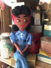 Rosie the Riveter 1940s style Rag Doll