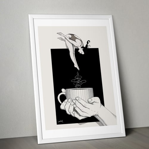 Image of Fine Art Print "MORNING" (30x40 cm)