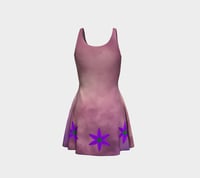 Image 3 of Kwetlal Purink (purple/pink) Flare Dress 