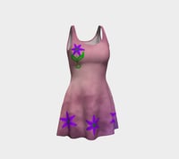 Image 1 of Kwetlal Purink (purple/pink) Flare Dress 
