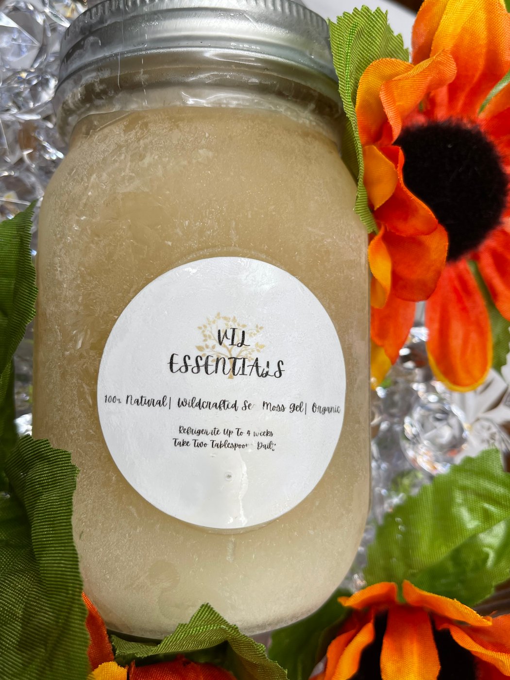 Irish Sea Moss Gel 16 ounce Gold (no flavor added) VIL ESSENTIALS