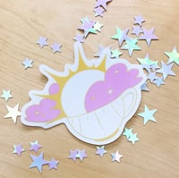 Image 3 of Moon and Sun Tea Stickers