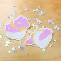 Image 1 of Moon and Sun Tea Stickers