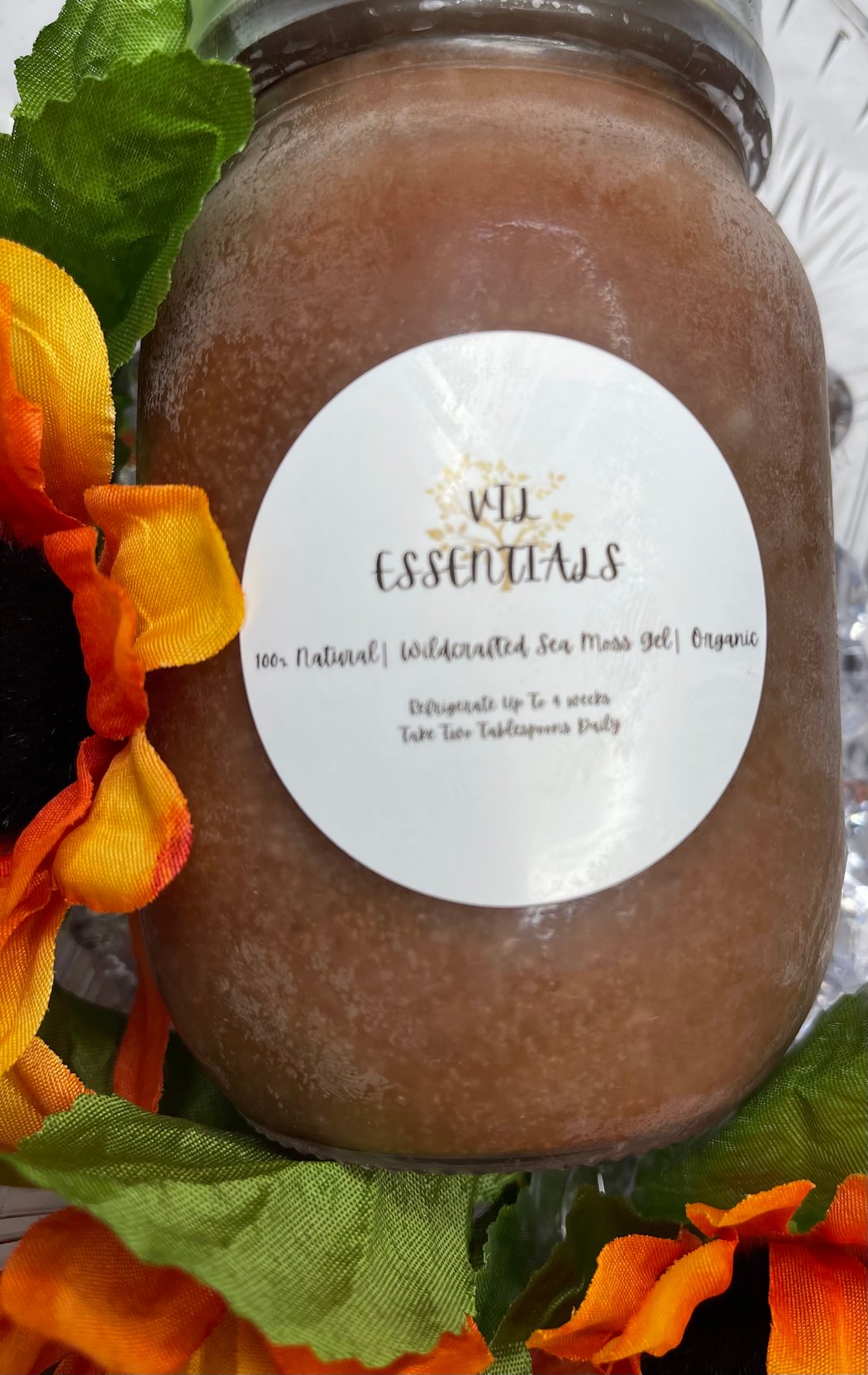 Elderberry Irish Sea Moss w/ Honey 16 ounce VIL ESSENTIALS