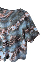 Image 6 of L Crop Tee in Ember Ice Dye