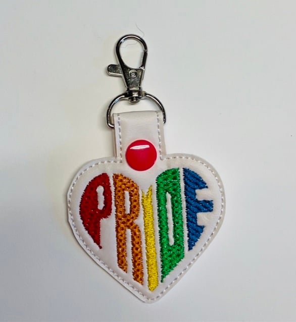 Image of Rainbow Pride Key Fob